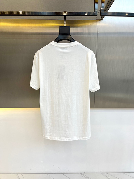 サンローランコピー  クラシックパターンロゴ半袖Tシャツ