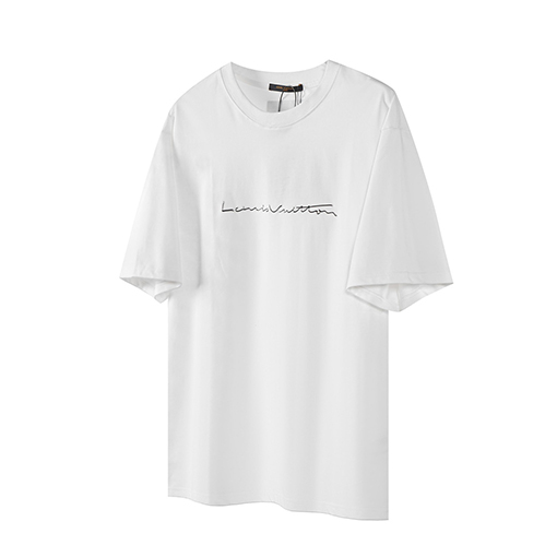 ルイヴィトンスーパーコピー リキッドレター半袖Tシャツ