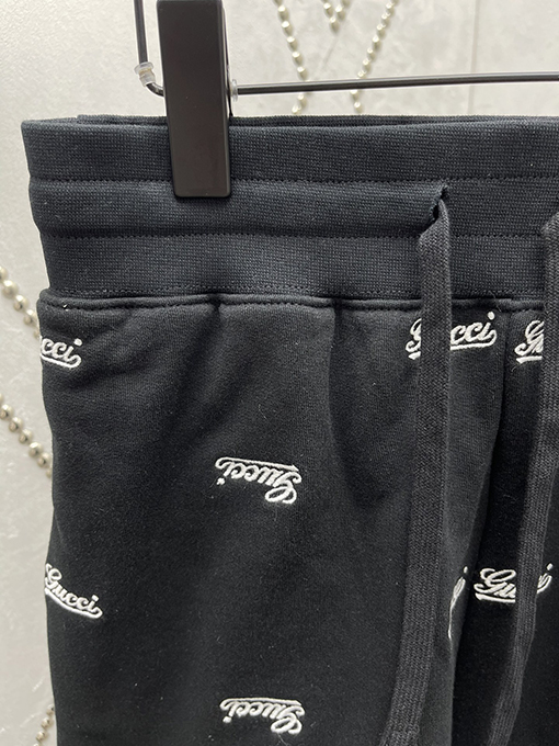 グッチスーパーコピー Gucci アルファベットロゴ刺繍ショーツ