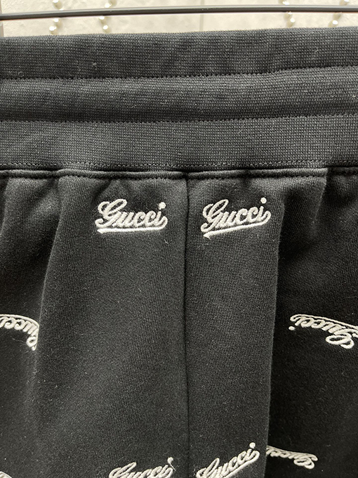 グッチスーパーコピー Gucci アルファベットロゴ刺繍ショーツ