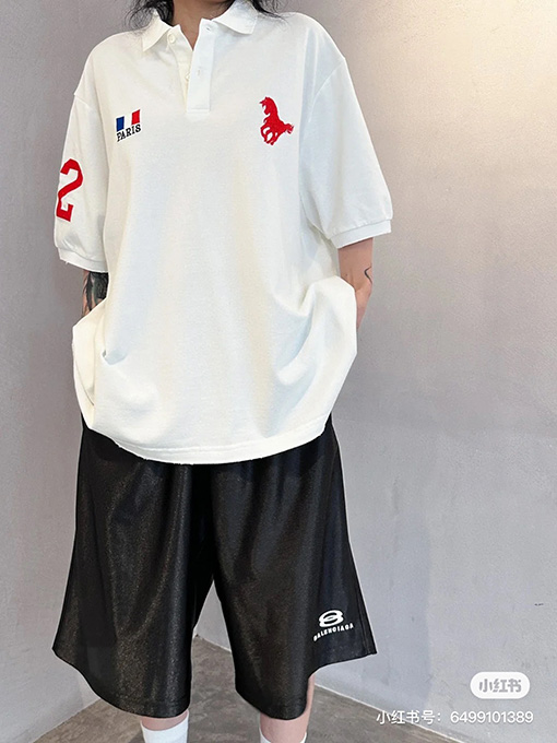 バレンシアガ 新しいダブルリングスポーツパンツ