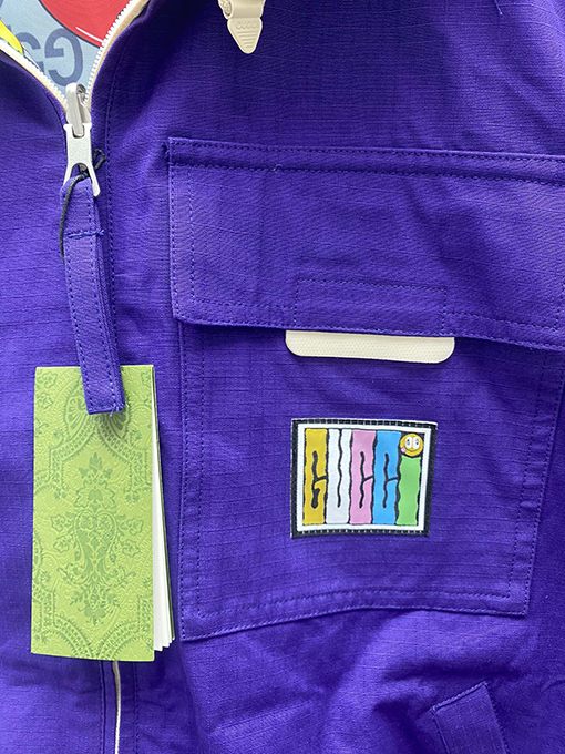 グッチ 新しい面白い落書きGucciロゴコート