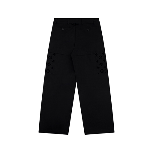 ルイヴィトンコピー 新しい コットン ストレートワークパンツ