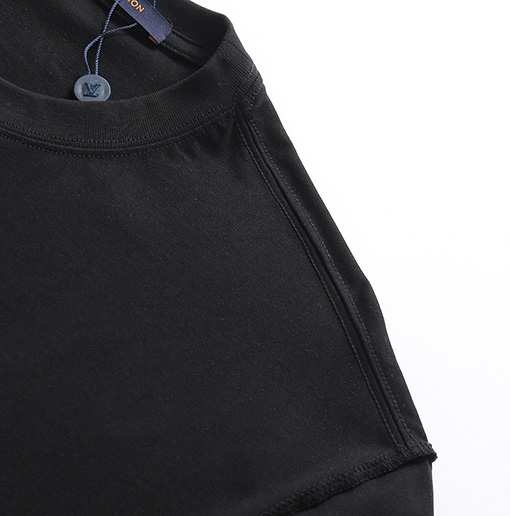 ルイヴィコピートン クラシックな肩の広いバージョンの半袖Tシャツ