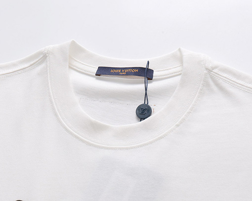 ルイヴィコピートン クラシックな肩の広いバージョンの半袖Tシャツ