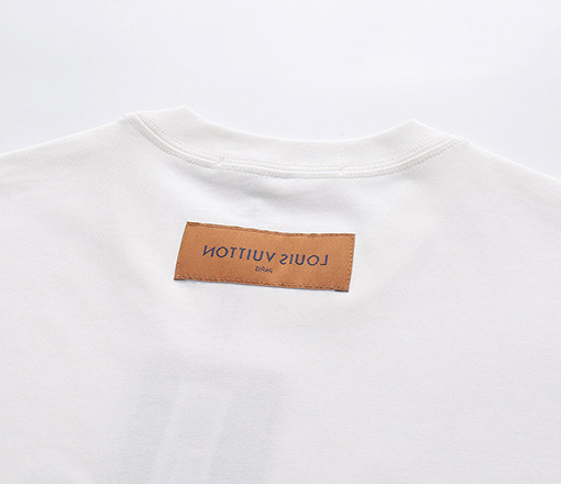 ルイヴィコピートン クラシックな肩の広いバージョンの半袖Tシャツ