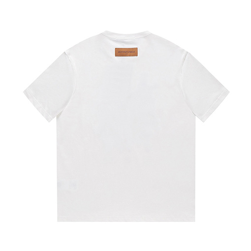 ルイヴィトン LV フラワーアルファベット半袖Tシャツ