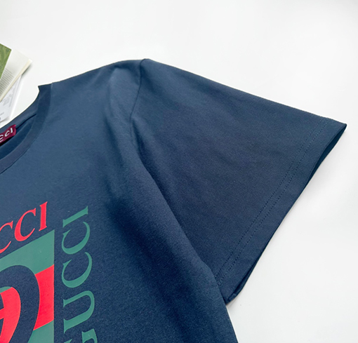 グッチスーパーコピー フロント Gucci プリント半袖Tシャツ