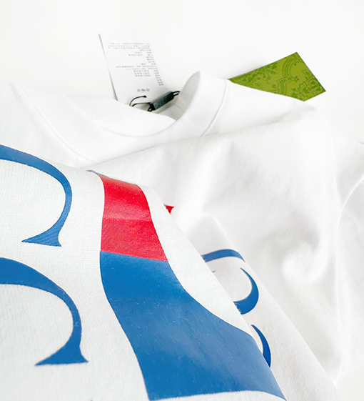 グッチスーパーコピー フロント Gucci プリント半袖Tシャツ