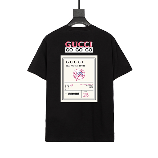 グッチコピー プリント半袖Tシャツ