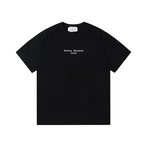 マルタンマルジェラコピー  アルファベットロゴプリント半袖Tシャツ