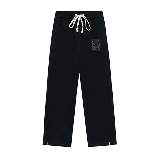 クロムハーツ 新しいジッパーストレートカジュアルスポーツパンツ