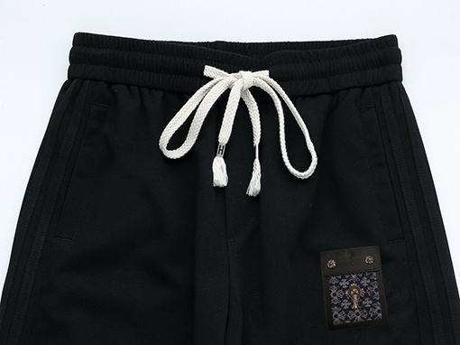 クロムハーツ 新しいジッパーストレートカジュアルスポーツパンツ