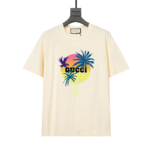 グッチ クラシックなファッション半袖Tシャツ