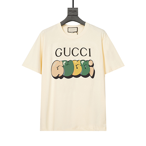 グッチコピー プリントファッション半袖Tシャツ
