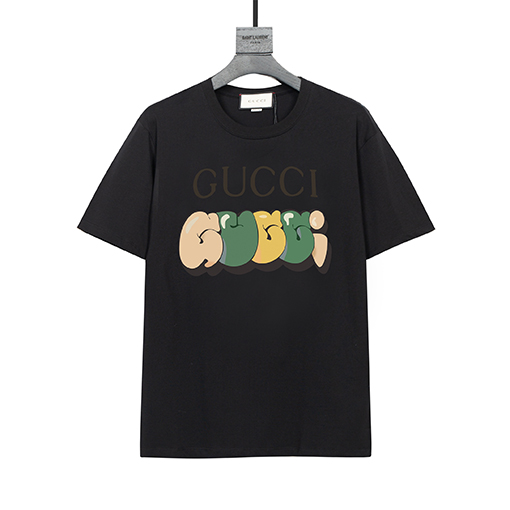 グッチコピー プリントファッション半袖Tシャツ