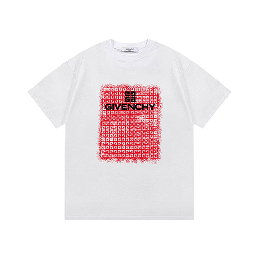 ジバンシイコピー ロゴプリントファッション半袖Tシャツ