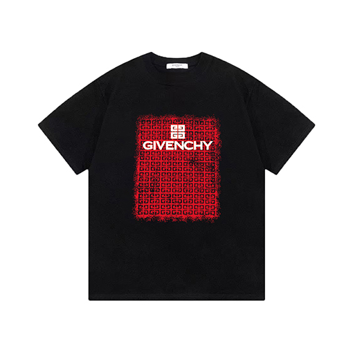 ジバンシイコピー ロゴプリントファッション半袖Tシャツ
