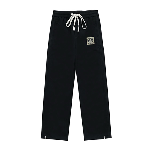 ロエベ 新しいハイストリートジッパーストレートカジュアルスポーツパンツ