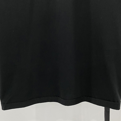 リックオウエンス  プリントロゴノースリーブTシャツ