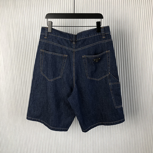 プラダスーパーコピー トライアングルデニムショーツ