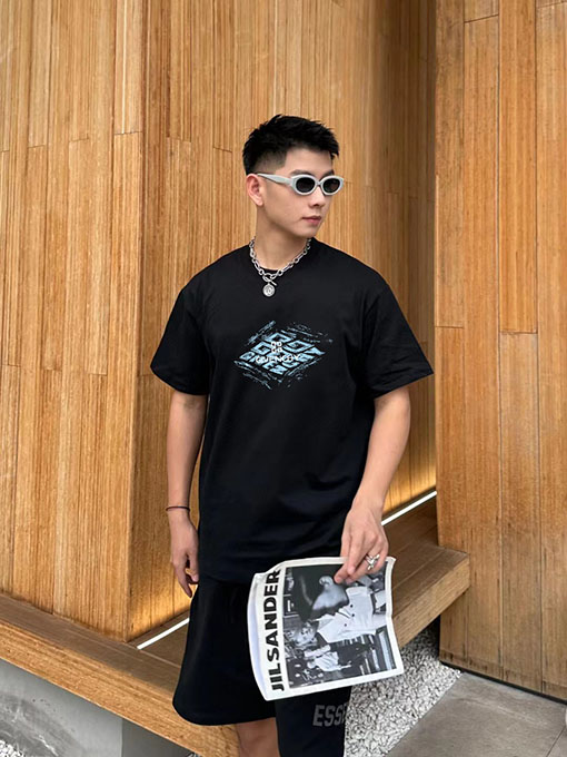 ジバンシイ ロゴプリントファッション半袖Tシャツ