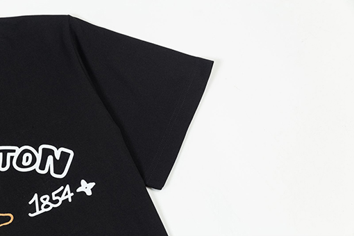 ルイヴィトン 新しいの小さな法斗ファッション刺繍クラシック半袖Tシャツ