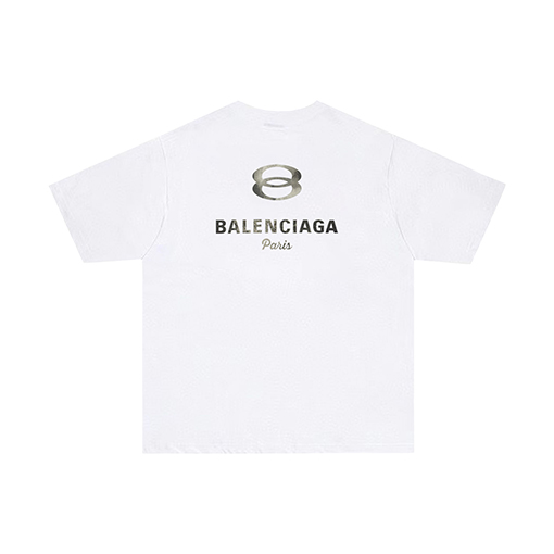 バレンシアガコピー BALENCIAGAアルファベットプリントクラシック半袖Tシャツ