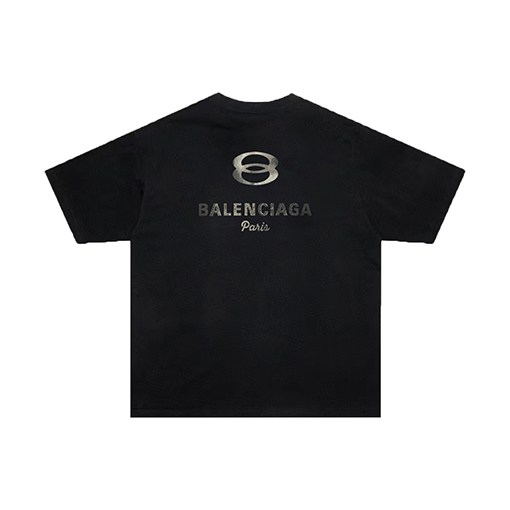 バレンシアガコピー BALENCIAGAアルファベットプリントクラシック半袖Tシャツ