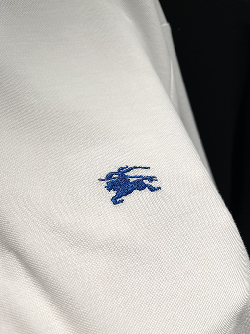 バーバリースーパーコピー クラシック刺繍ファッション半袖ポロシャツ