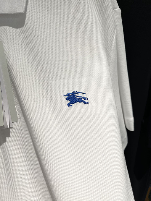 バーバリースーパーコピー クラシック刺繍ファッション半袖ポロシャツ