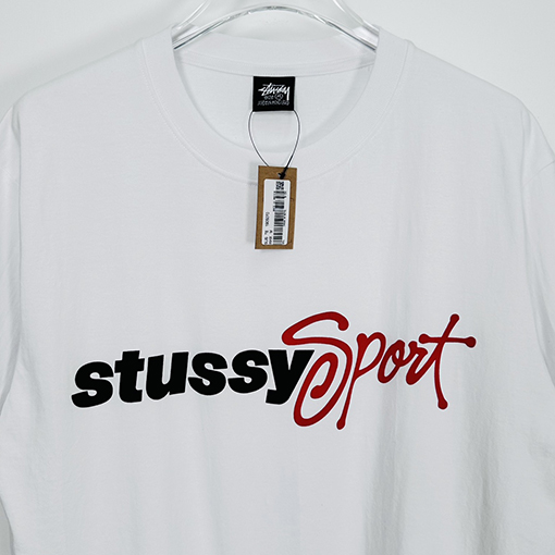ステューシー    アルファベットプリントスポーツ半袖Tシャツ