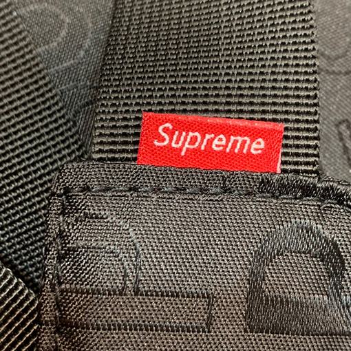 シュプリーム   Supreme ダークフラワーロゴジャカードウエストバッグ