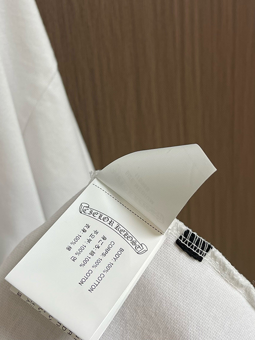 クロムハーツコピー レザーロゴ発泡ファッション半袖Tシャツ
