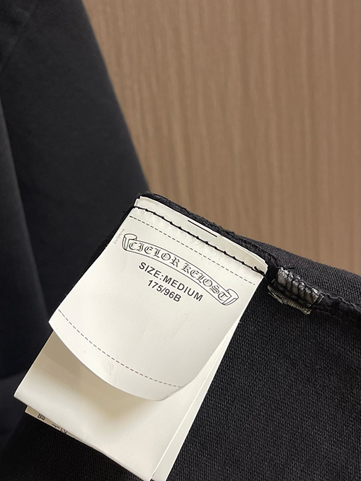 クロムハーツコピー レザーロゴ発泡ファッション半袖Tシャツ