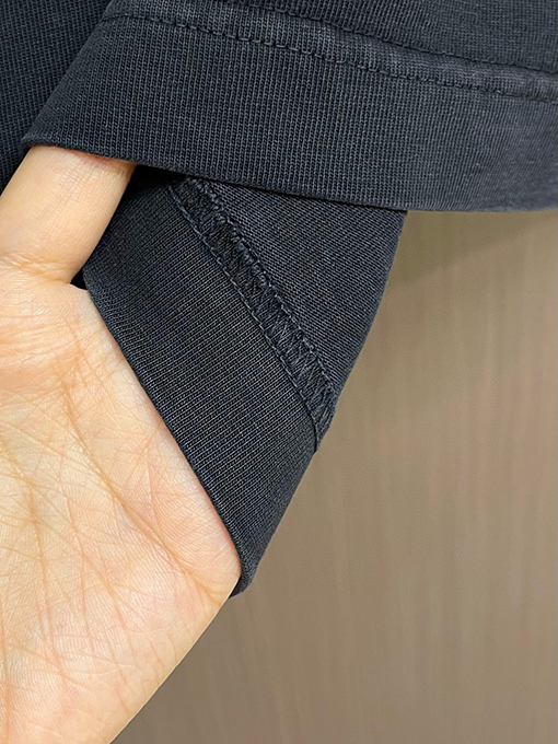 クロムハーツコピー レザーロゴ発泡ファッション半袖Tシャツ