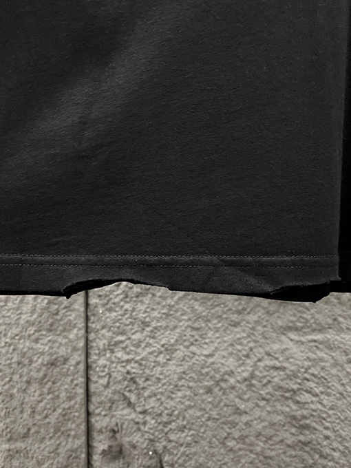バレンシアガコピー 新しい城の柄の直噴プリント半袖Tシャツ