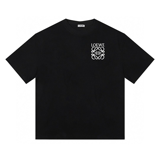 ロエベコピー アルファベットロゴプリント半袖Tシャツ