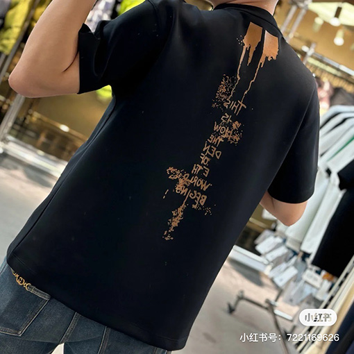 バレンシアガ  ダブル B フォームプリントロゴ半袖Tシャツ