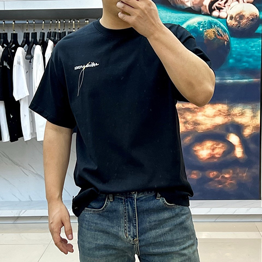 フェンディ パターンロゴクルーネック半袖Tシャツ
