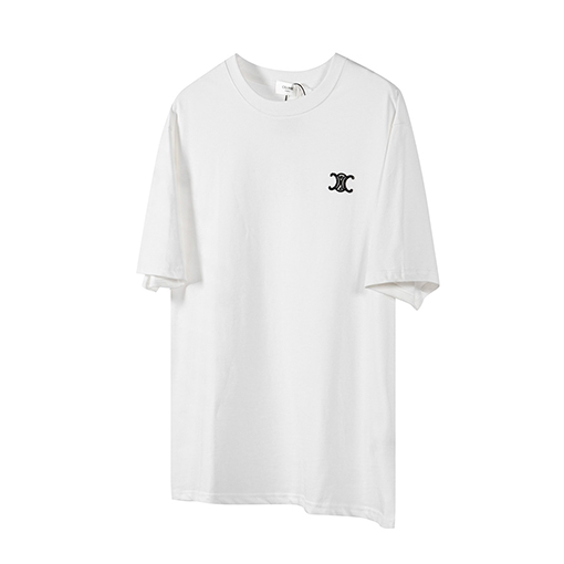 セリーヌ 小さなダイヤモンド半袖Tシャツ
