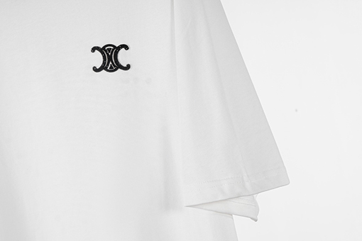 セリーヌ 小さなダイヤモンド半袖Tシャツ