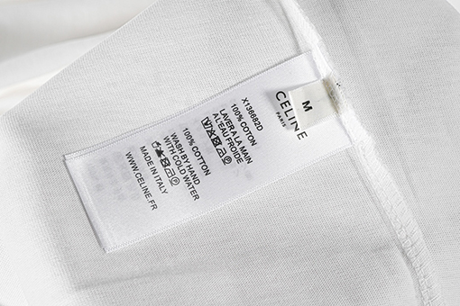 セリーヌ 小さなダイヤモンド半袖Tシャツ