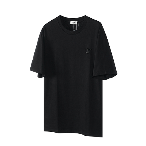 セリーヌ 小さなダイヤモンド半袖Tシャツ