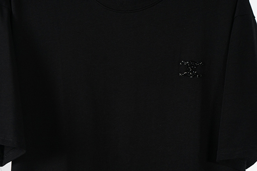 セリーヌ 小さなダイヤモンド半袖Tシャツ