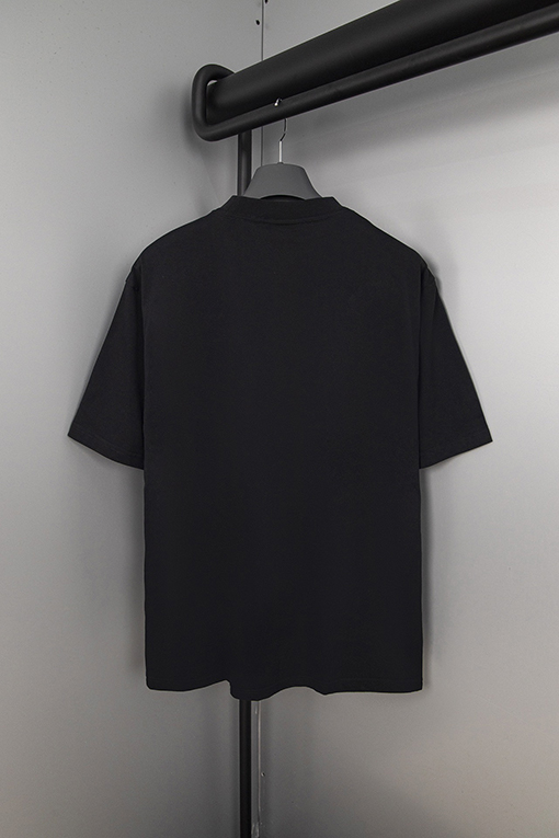 バレンシアガコピー 7つの言語のテキストプリントTシャツ半袖シャツ