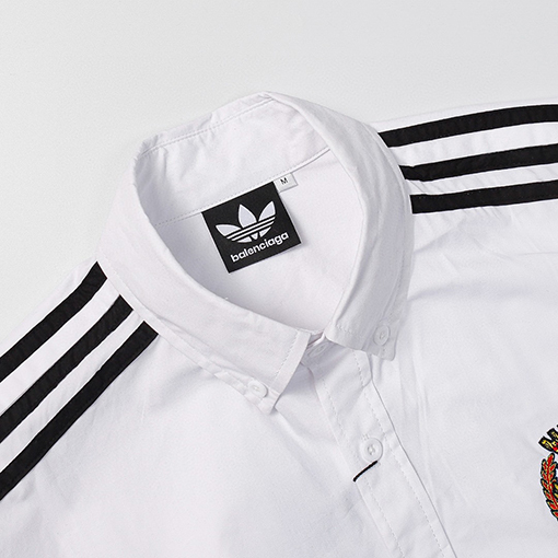 Balenciaga X Adidas  マンチェスターユナイテッドプリント長袖シャツ