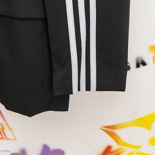 Balenciaga X Adidas ラペルのシングルブレストスーツ