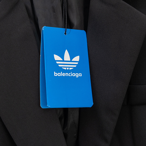 Balenciaga X Adidas ラペルのシングルブレストスーツ