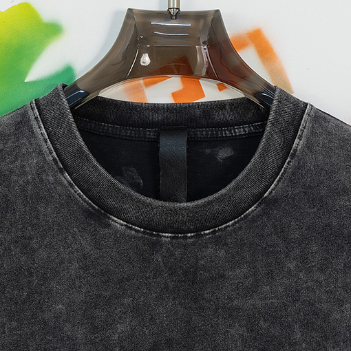 クロムハーツコピー クラシックなサンスクリットプリント半袖Tシャツ